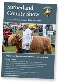 Sutherland County show 2015