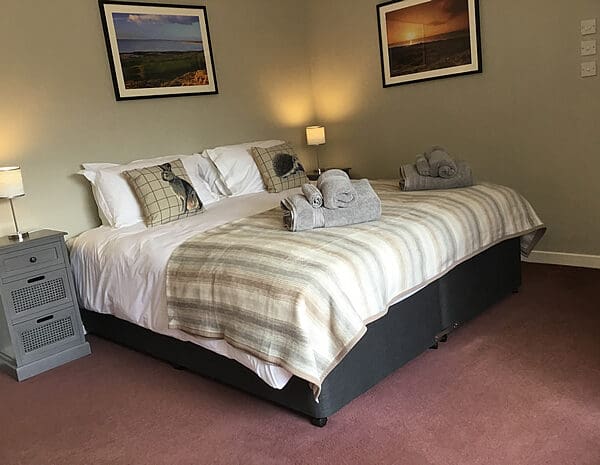 Bedroom 2, Dune House, Dornoch