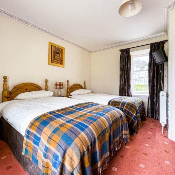 Bedroom 3, Fourpenny Cottage, Dornoch