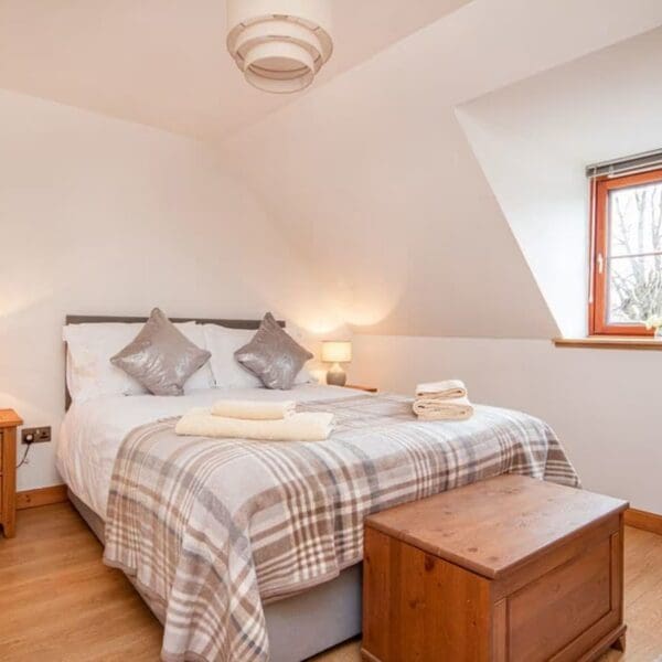 Double bedroom 2, The Hive holiday apartment, Dornoch