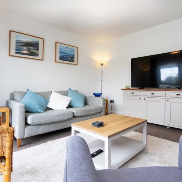 Lounge, Thistledown holiday apartment, Dornoch
