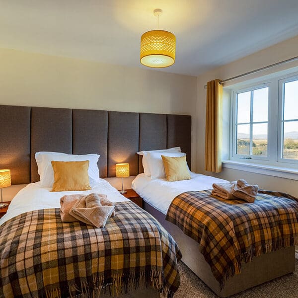 Twin bedroom, 18 Janet Horne Sq Dornoch