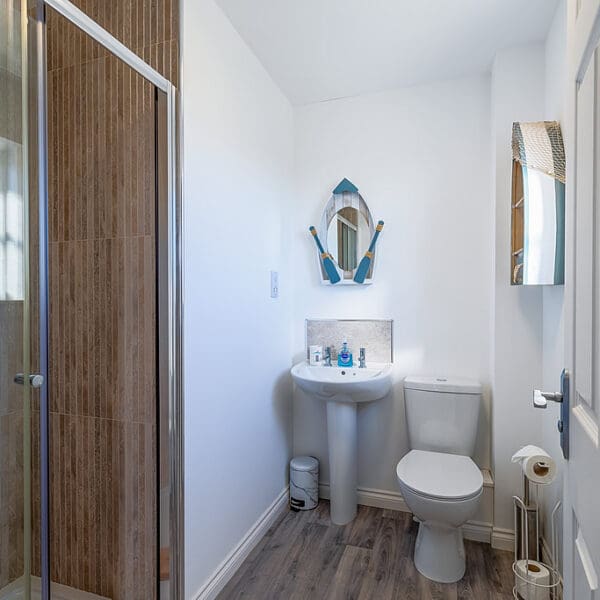 Shower room, 18 Janet Horne Sq Dornoch