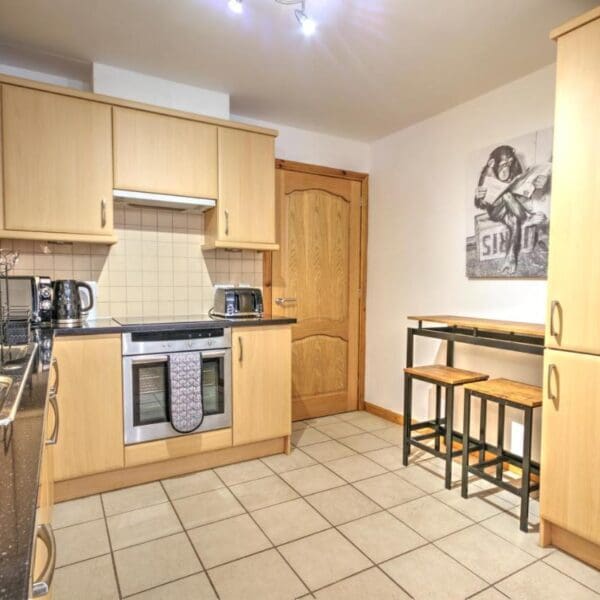 Kitchen in 5 Argyle Place, Dornoch