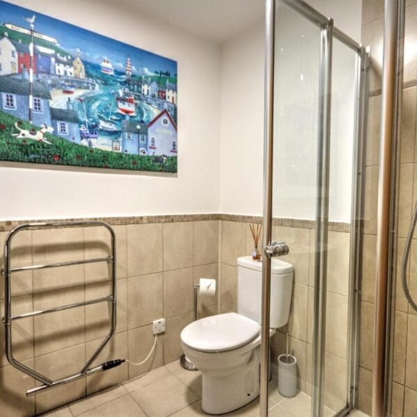 Shower room in 5 Argyle Place, Dornoch