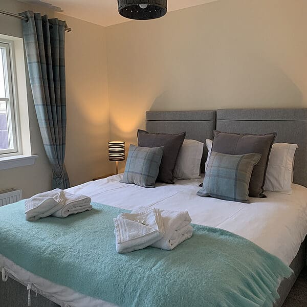 Bedroom 1, Harris House, Dornoch
