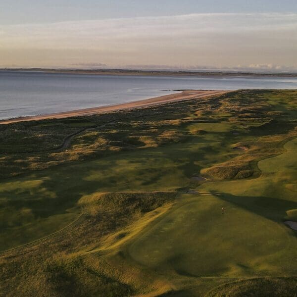 4th par 4 at Royal Dornoch, Championship Course during May 2024,Dornoch, Sutherland, Scotland.