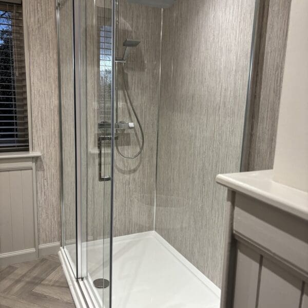 Shower room, Highfield House, Dornoch