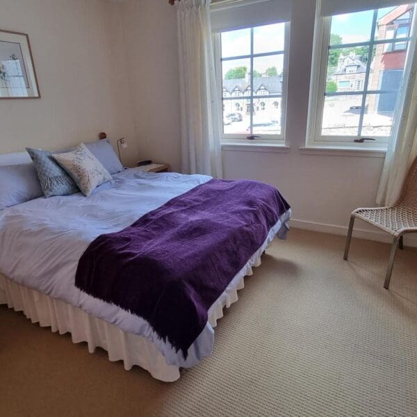Bedroom of Dornoch Square Apartment