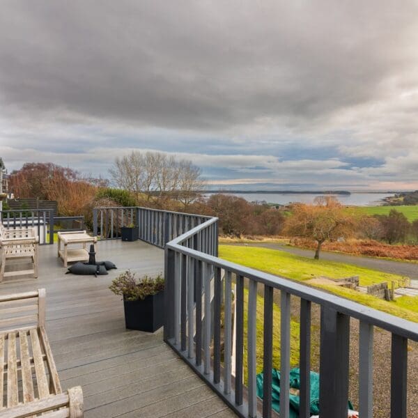 View overlooking Loch Fleet from Strathview Lodge B&B Dornoch