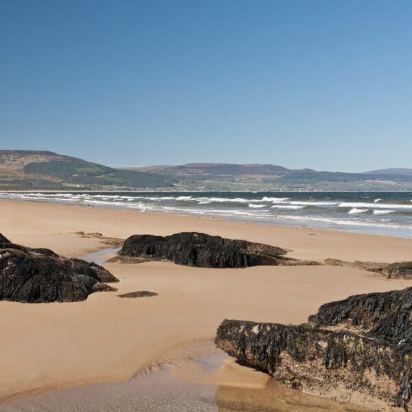 Embo Beach looking north to Golspie