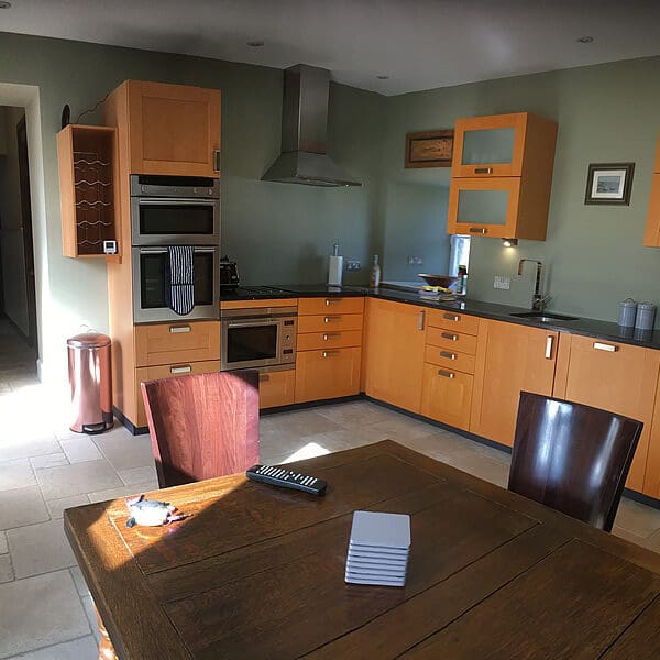 Kitchen and dining area, Rosslyn Villa, Castle Street, Dornoch