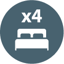 Sleeps 4