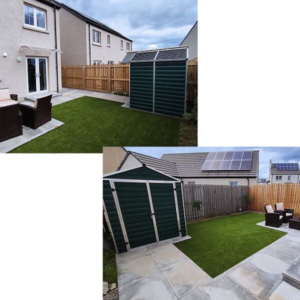 Outside area, 18 Janet Horne Sq Dornoch