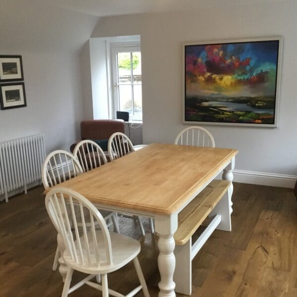 Dining room St Clair self catering house, Dornoch, Highland