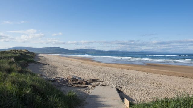 Embo beach slipway at Heilan Haim, Parkdean Resort, Embo