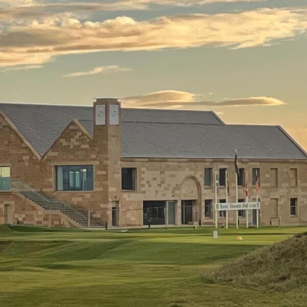 Royal Dornoch clubhouse