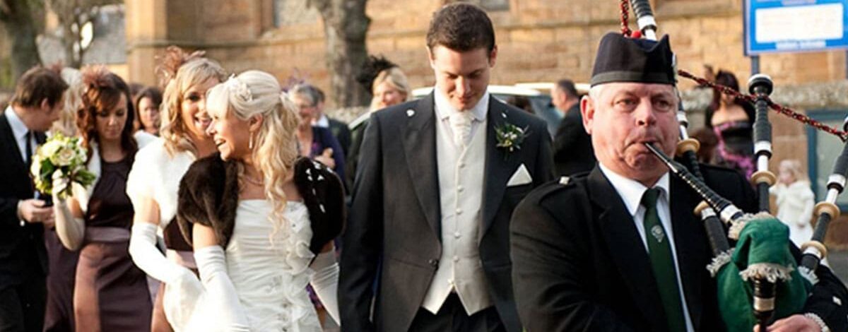 Wedding Couple, Dornoch Castle