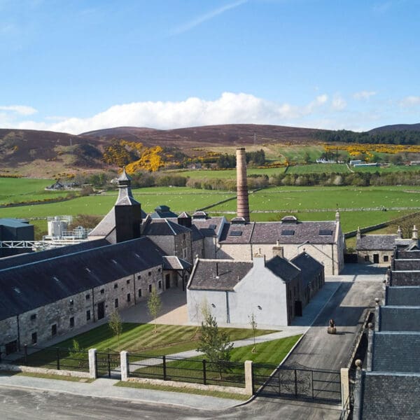 Brora-Distillery in the Scottish Highlands