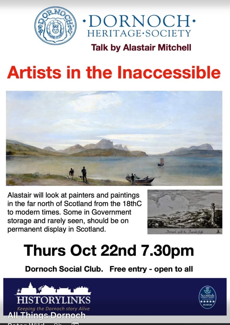 Poster of artists in the inaccessible event
